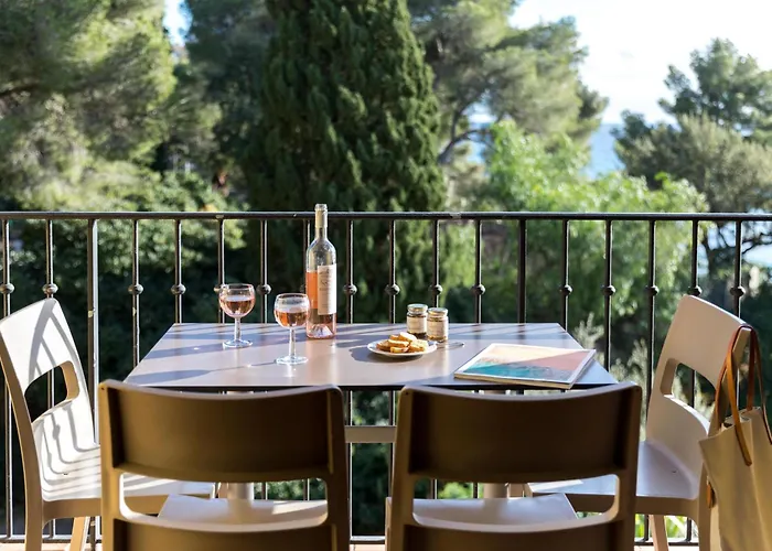 La Du Bailli Lägenhetshotell Le Rayol-Canadel-sur-Mer